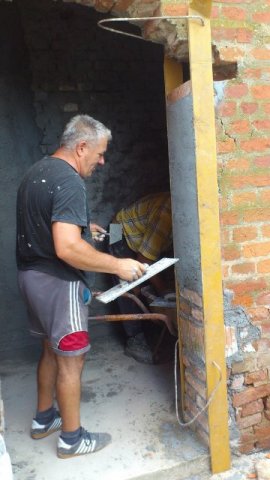 Radovi na obiteljskoj kući Vinka Bulaje
