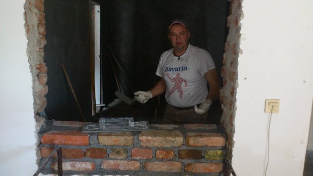 Radovi na obiteljskoj kući Vinka Bulaje